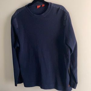 Boss Hugo Boss XL Sweater Navy Blue Orange…